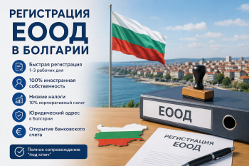 Процесс регистрации ЕООД в Болгарии пошаговая схема: от выбора названия до открытия банковского счета для иностранных предпринимателей
