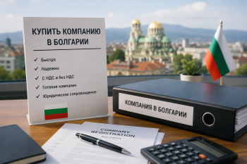 Процесс покупки готовой компании в Болгарии с полным юридическим и бухгалтерским сопровождением