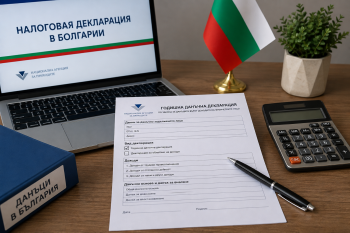 Заполнение и подача налоговой декларации в Болгарии на портале НАП в 2026 году